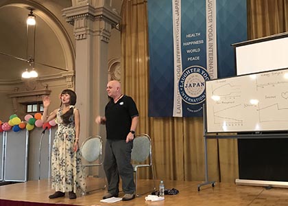 マーブ医師による講演