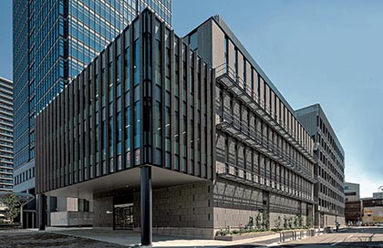 堺市役所の敷地内にオープンした「堺保健センター」